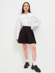 Женская короткая юбка в складку