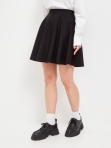 Женская короткая юбка в складку